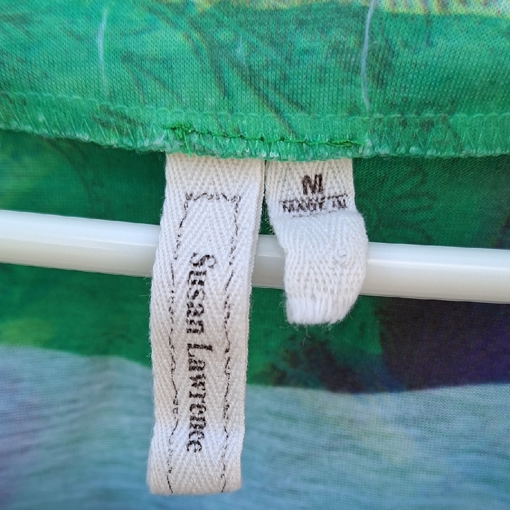 Susan Lawrence Multicolor Abstract Tank Top - Picture 2 of 5